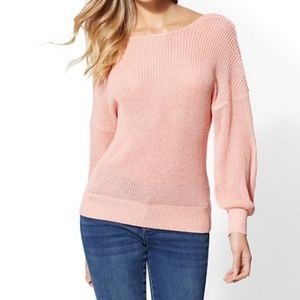 New/Never Worn Reversible Sweater, Pink